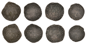 Elizabeth I (1558-1603), Pennies (3), 1601 (2), both mm. star (2), 1.59g/3h, 1.60g/12h, 1602, mm. martlet,...