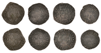 Elizabeth I (1558-1603), Pennies (3), 1601 (2), both mm. star (2), 1.59g/3h, 1.60g/12h, 1602, mm. martlet,...