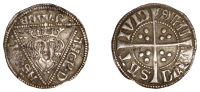Edward I (1272-1307), Second coinage, Penny, a Continental imitation (?), small closed e in legend, elongated face,...