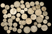 Free State (1921-1937), Florin, 1928, Shillings (3), 1928, 1931, 1937, Sixpences (6), 1928 (4), 1934, 1935,...