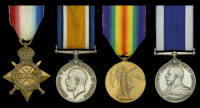 Four: Able Seaman A. J. Edmonds, Royal Navy

1914-15 Star (216904, A. J. Edmonds, A.B., R,N.); British War and...