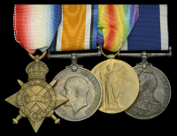 Four: Sick Berth Chief Petty Officer R. W. Knight, Royal Navy, who served in H.M.S. Birkenhead at the Battle of...