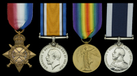 Four: Chief Stoker G. Watson, Royal Navy

1914-15 Star (355038, G. Watson, Ch. Sto., R.N.); British War and...