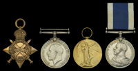 Four: Able Seaman G. Matthews, Royal Navy

1914-15 Star (214931, A. Matthews, A.B., R.N.); British War and Victory...