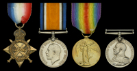 Four: Chief Engine Room Artificer First Class A. Cooke, Royal Navy

1914-15 Star (270049, A. Cooke, C.E.R.A. 2.,...