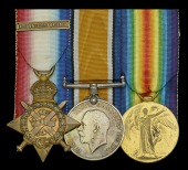 Three: Private D. J. Sargeant, 2nd Battalion, Suffolk Regiment, who was killed in action during the 2nd Suffolks’...