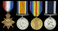 Four: Chief Petty Officer Cook H. Braiden, Royal Navy

1914-15 Star (M.3148, H. Braiden, Ck. Mte., R.N.); British...