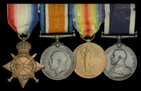 Four: Stoker Petty Officer J. Shannahan, Royal Navy, who died in service on 16 March 1940

1914-15 Star (309131,...