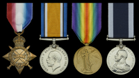 Four: Chief Ordnance Artificer C. S. Old, Royal Navy, who was killed during an enemy air raid on Plymouth on 21...