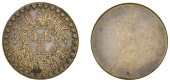 Miscellaneous Tokens and Checks, Co DUBLIN, Dublin, The Abbey, J[ohn] L[awlor], uniface brass Twopence, 27.5mm (Rice...
