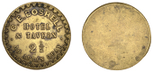 Miscellaneous Tokens and Checks, Co DUBLIN, Dublin, Corporation Hotel & Tavern, C[hristopher] E. Boshell, uniface...