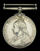 Queen’s South Africa 1899-1902, no clasp (84 Tpr. R. Brunsdon. Jansenville D.M.T.) good very fine 	 £120-£140