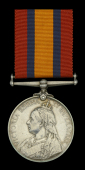 Queen’s South Africa 1899-1902, no clasp (257 Tpr: C. Arthur. E. London D.M.T.) very fine 	 £100-£120
