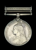 Queen’s South Africa 1899-1902, 1 clasp, South Africa 1901 (L. Cpl. C. J. Holt. I.I.C.D.) extremely fine and...