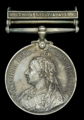 Queen’s South Africa 1899-1902, 1 clasp, Transvaal (181 Tpr: W. H. Nicholl. Menne’s Scouts) toned, good very...
