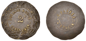 Miscellaneous Tokens and Checks, Co DUBLIN, Glasnevin, Botanic House, copper Twopence by Parkes [1876-87], 28.5mm...