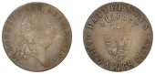 Miscellaneous Tokens and Checks, Co ANTRIM, Belfast, Archibald Patterson, brass ISG (NW 8540; Woodside AN B60)....