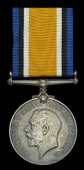 The British War Medal awarded to Captain H. A. Wilson, a Canadian pilot who flew seaplanes with the Royal Naval Air...
