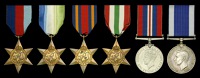 Six: Chief Petty Officer J. A. Collis, Royal Navy, who was mentioned in despatches for services in H.M.S. Sheffield...