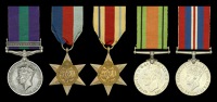 Five: Sergeant E. A. Wood, 11th Hussars, who was killed in action in North Africa on 7 August 1941

General...
