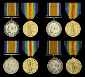 Pair: Private G. W. Christlelow, Oxfordshire and Buckinghamshire Light Infantry
British War and Victory Medals...
