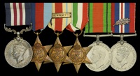 A Second War ‘Italian theatre’ ‘Immediate’ M.M. group of six awarded to Sergeant A. Sweett, Royal Artillery,...