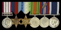 Six: Chief Petty Officer S. Bennion, Royal Navy

Naval General Service 1915-62, 1 clasp, Palestine 1936-1939...