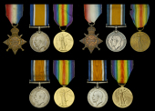 Three: Private G. H. J. S. Bawden, Oxfordshire and Buckinghamshire Light Infantry
1914-15 Star (18387 Pte. G. H. J....