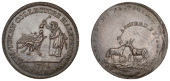 18th Century Tokens, Unlocalised issues, Westwood’s Collectors’ Halfpenny, 1796, connoisseur smoking pipe,...