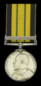 Africa General Service 1902-56, 1 clasp, Aro 1901-1902 (2083 Boy Tairu Madara. S. Nigeria Regt.) very fine	 £160-£200