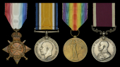 Four: Staff Sergeant Instructor A. Hughes, Oxfordshire and Buckinghamshire Light Infantry, later Madras Guards,...