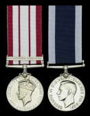 Pair: Leading Seaman J. L. Adshead, Royal Navy

Naval General Service 1915-62, 1 clasp, Palestine 1936-1939...