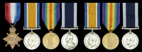 Four: Able Seaman J. H. Jones, Royal Navy, who served with H.M.S. Agincourt during the Battle of Jutland
1914-15...