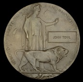 Memorial Plaque (John Towl) very fine	 £50-£70
