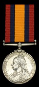 Queen’s South Africa 1899-1902, no clasp (Nursing Sister E. A. Snape.) good very fine 	 £280-£320