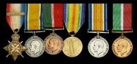 Four: Private C. G. J. Ireson, Durham Light Infantry and Mercantile Marine
1914 Star, with clasp (10629 Pte. G. J....