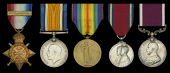 Five: Warrant Officer Class I, Bandmaster H. T. J. Gebbels, Oxfordshire and Buckinghamshire Light Infantry, later...
