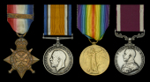 Four: Private T. A. Talbot, Oxfordshire and Buckinghamshire Light Infantry

1914 Star, with clasp (9441 Pte. T. A....