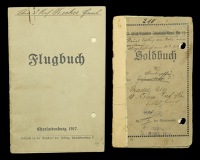 German Great War Aviation Paperwork.
A scarce Great War aviators flying book belonging to Leutnant Karl Becker,...