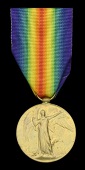 Victory Medal 1914-19 (23695 Pte. W. Heslop. Durh. L.I.) good very fine	 £120-£160
