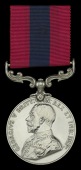 A Great War ‘Western Front’ D.C.M. awarded to Lance-Sergeant T. Jackson, Rifle Brigade, who was killed in action...