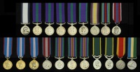 Conspicuous Gallantry Medal, G.V.R.; General Service 1918-62, E.II.R., no clasp [sic] (4); General Service...