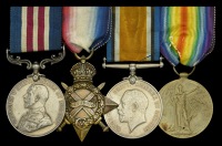 A Great War ‘Western Front’ M.M. group of four awarded to Corporal A. Eaton, York and Lancaster Regiment, who...