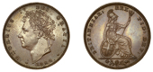 George IV (1820-1830), Proof Farthing, 1826, in bronzed-copper, edge plain, 4.88g/12h (Cooke 249; BMC 1440; S 3825)....