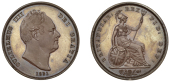 William IV (1830-1837), Proof Penny, 1831, in bronzed-copper, plain truncation, edge plain, 18.89g/6h (BMC 1457; S...