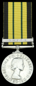 Africa General Service 1902-56, 1 clasp, Kenya (DN.32452 Pte. Gofati. N. E.A.A.M.C.) edge bruising and contact...