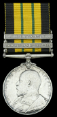Africa General Service 1902-56, 2 clasps, Somaliland 1902-04, Jidballi (3114 Pte. T. Macneill. 1st. Hamp: Regt.)...