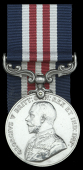 A Great War M.M. awarded to Private W. W. Gregory, an American serving in the 4th (Central Ontario) Battalion,...