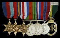 An unattributed Second War group of seven

1939-45 Star; Burma Star; France and Germany Star; Defence and War...