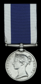 Royal Navy L.S. & G.C., V.R., narrow suspension, impressed naming (H. Bascombe, E.R.A. 2nd Cl., H.M.S. Boscawen.)...